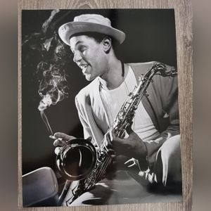 Black/White Jazz Photo 8x10